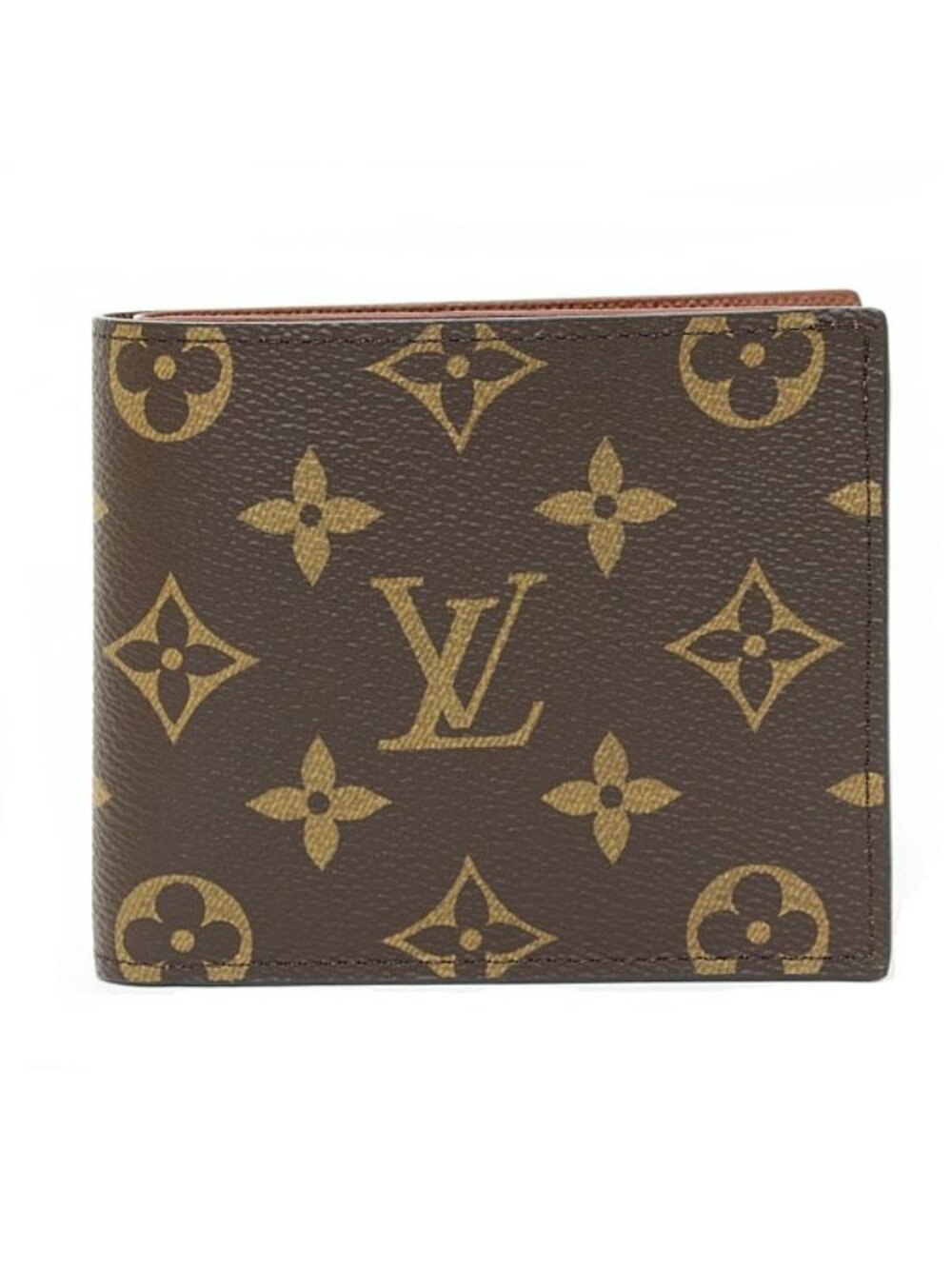 Louis Vuitton Portefeuille Marco NM Bifold Wallet Monogram Canvas Brown